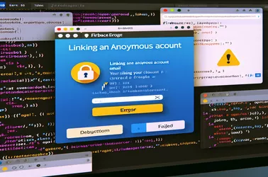 A Firebase „auth/operation-not-allowed” hibája az anonim fiók e-mail-összekapcsolásánál