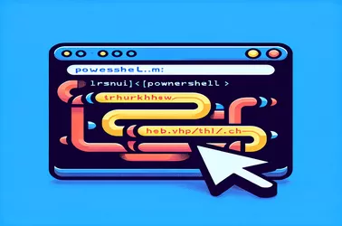Activeu els enllaços clicables al terminal PowerShell integrat de Visual Studio