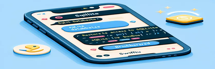 Obnovenie prístupu k databáze SQLite zo záložky URL v SwiftUI