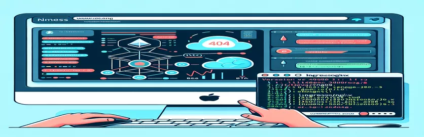 Kubernetes: डॉकर डेस्कटॉप के Ingress-Nginx v1.12.0-beta.0 में 404 Nginx त्रुटि को ठीक करना