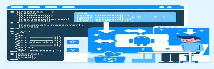 Oprava chyby príkazu SVN v aplikácii Android Studio: Interný alebo externý príkaz nebol rozpoznaný