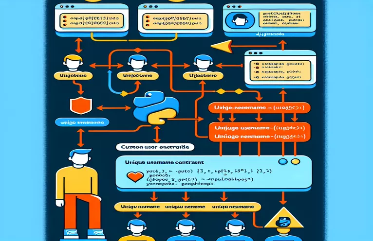 Django Custom User Model: Managing Constraints on Unique Usernames