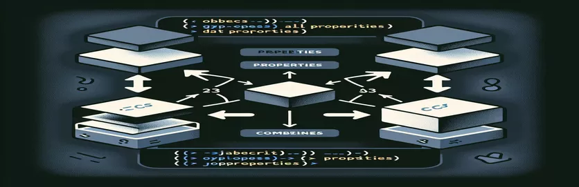 Îmbinarea proprietăților obiectelor JavaScript în timpul execuției