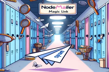 Подолання Nodemailer Magic Link Листи потрапляють у спам