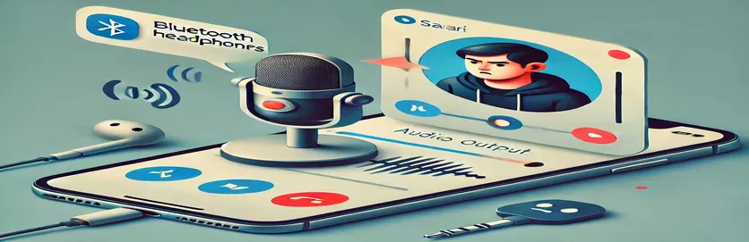 Pri používaní getUsermedia () vynúti audio výstup iOS Safari.