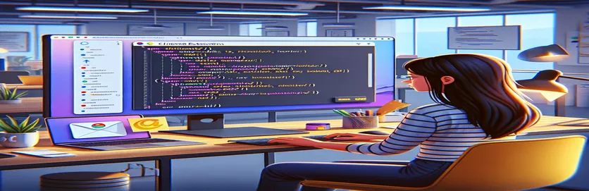 Реализация всплывающих окон с оповещениями в расширениях Chrome для действий по электронной почте