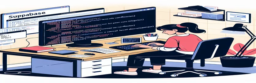 Correzione della conferma e-mail in Supabase per lo sviluppo locale