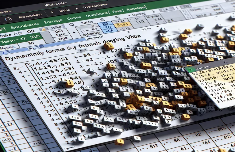 Kéo công thức động trong Excel bằng VBA