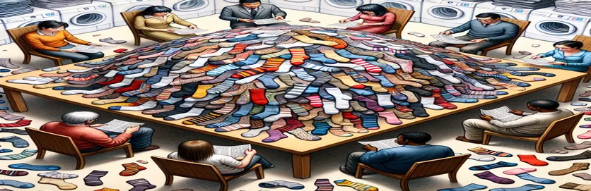 Stratégies efficaces pour associer des chaussettes à partir d'une pile de linge