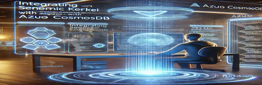 Efektívne aktualizácia vektorových údajov v Cosmosdb pomocou sémantického jadra