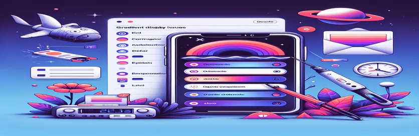 Odpravljanje težav z gradientnim prikazom v aplikaciji Apple Mail v sistemu iOS