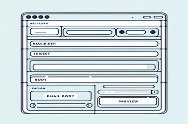 Creazione della funzionalità del corpo dell'e-mail in un singolo file HTML