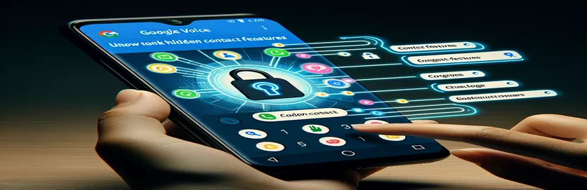 Odklepanje skritih kontaktnih funkcij v storitvi Google Voice SMS