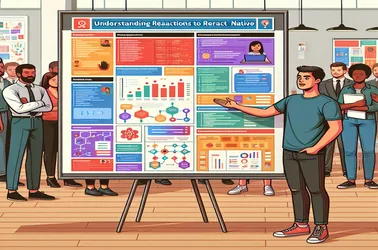 Die Reaktionen auf React Native verstehen: Meine Erfahrung mit der Posterpräsentation