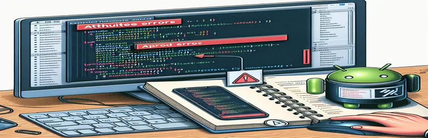 Fejlfinding af Apktool Build-fejl: Løsning af attributproblemer i Android-manifest