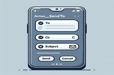 Probleme mit ACTION_SENDTO in Android-Apps zum E-Mail-Versand