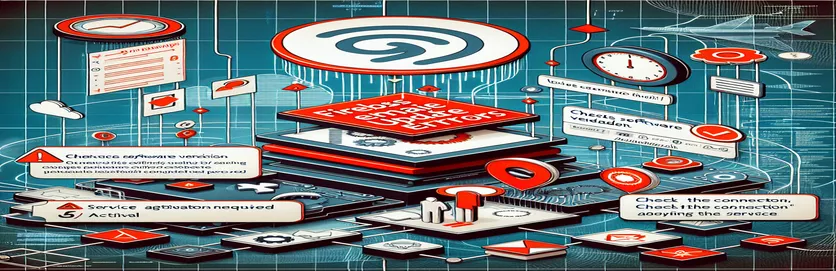 Firebase E-posta Güncelleme Hatalarını Çözme: Hizmet Etkinleştirmesi Gerekli