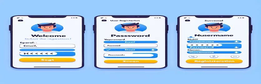 Flutter でメール、パスワード、ユーザー名を使用したユーザー登録を実装する