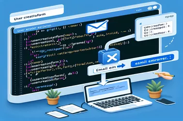 Löser UserCreationForm Email Field-fel i Django