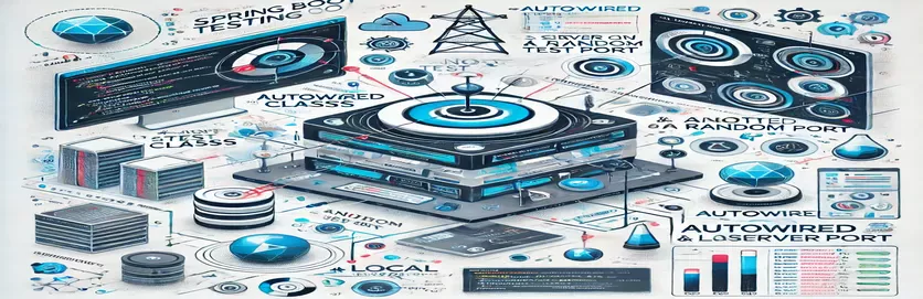 Jak opravit problémy s automatickým zapojením v Spring Boot pomocí @LocalServerPort mimo testovací třídy