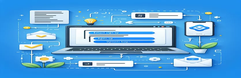 Using Firebase to Implement Email Sign-Up Without Using Dynamic Links