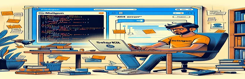 Odpravljanje napake Mailgun 404 v SvelteKit