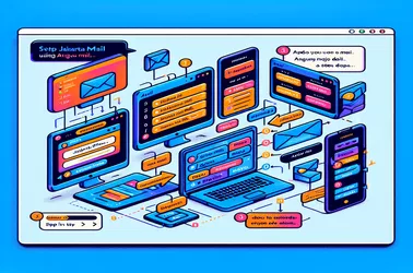 JNDI を使用して Tomcat 10 の Angus Mail で Jakarta Mail を構成する