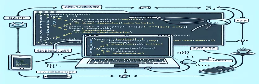 如何使用 JavaScript 和 PHP 通过电子邮件发送屏幕截图