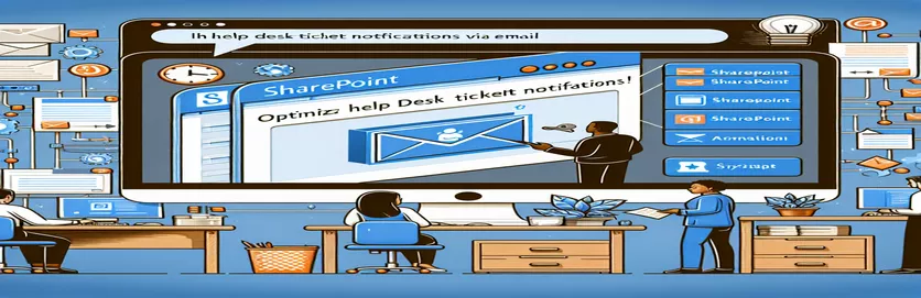Tối ưu hóa SharePoint cho Thông báo Yêu cầu của Bộ phận Trợ giúp qua Email
