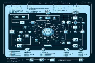C++에서 개별 비트 조작: 설정, 지우기 및 토글 기술