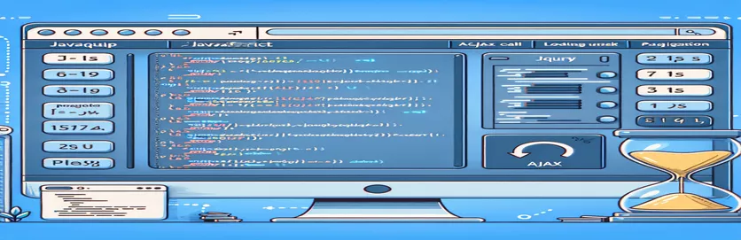 JavaScript/jQuery کے ساتھ متحرک AJAX ڈیٹا کے لیے صفحہ بندی کا نفاذ