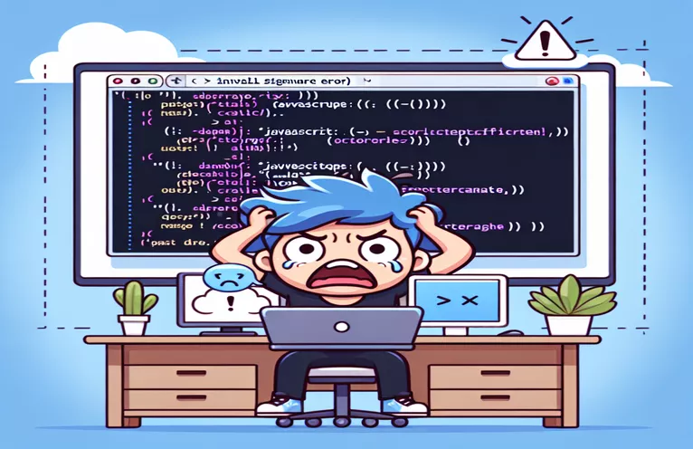 Using JavaScript and Go to Fix the Invalid Signature Error When Uploading Pictures to Cloudinary