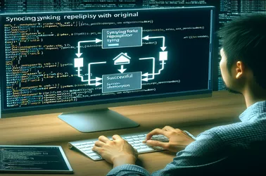 Jūsu Forked repozitorija sinhronizēšana ar oriģinālo GitHub