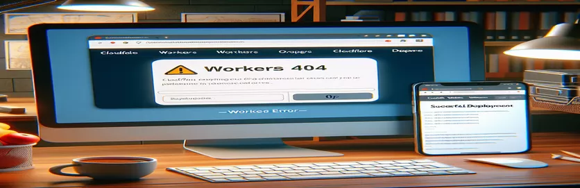 حل خطأ Cloudflare Workers 404 بعد النشر الناجح