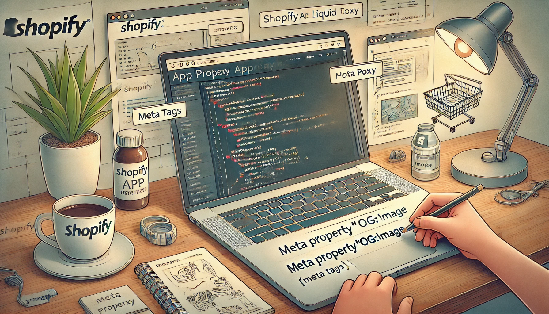 Shopify பயன்பாட்டு ப்ராக்ஸி மெட்டா குறிச்சொல் சிக்கல்கள்: OG: படம் மற்றும் பல