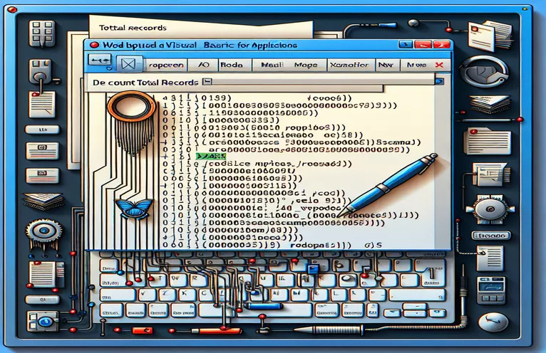 Retrieve Total Records in a Word Mail Merge Using VBA