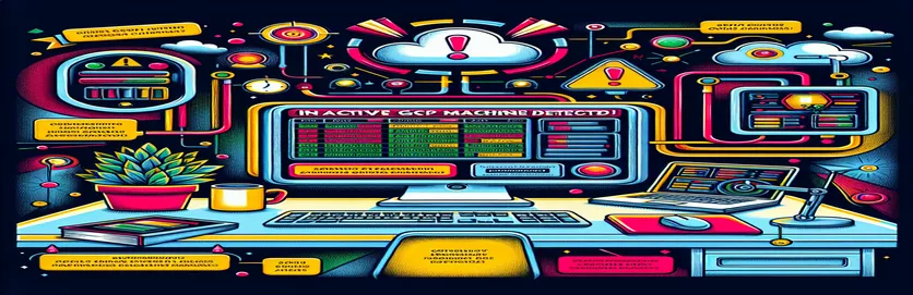 كيفية تنبيه المستخدمين إلى أجهزة Google Cloud Platform غير النشطة