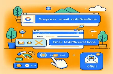 How to Suppress Google Apps Script Email Notifications