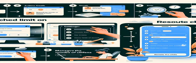 Как исправить ошибку настройки Google Actions OAuth «Достигнуто ограничение на количество клиентов»