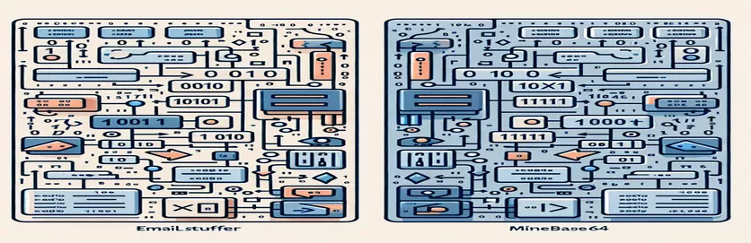 ইমেল::স্টাফার এবং MIME::বেস64 এর মধ্যে বেস64 এনকোডিং-এ পার্থক্যগুলি অন্বেষণ করা