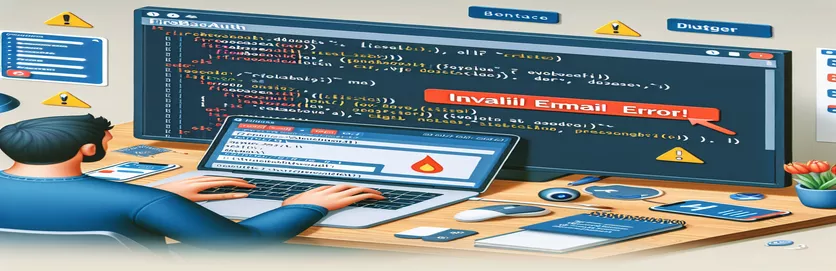 Flutter-ൽ FirebaseAuth കൈകാര്യം ചെയ്യുന്നത് അസാധുവായ ഇമെയിൽ പിശകുകൾ
