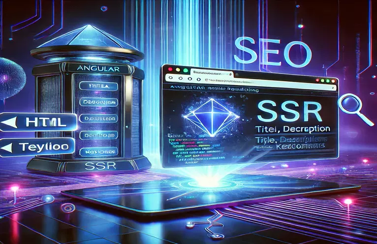 Odpravljanje kotnih težav s SSR: Razlog, da meta oznake niso prikazane v viru strani