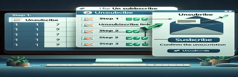 Cách quản lý yêu cầu hủy đăng ký email sọc