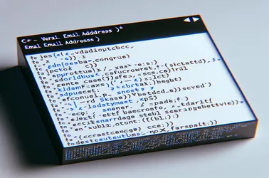 Implementazione C# per la verifica dell'indirizzo di posta elettronica