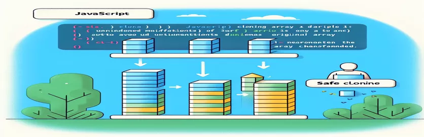 Kloning Array JavaScript: Mencegah Modifikasi yang Disengaja pada Array Sumber