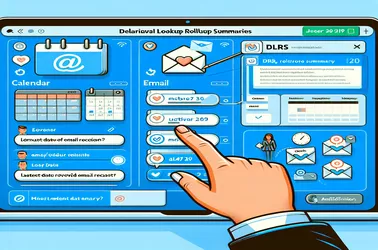 Implementace DLRS pro sledování nejnovějšího data přijetí e-mailu v Salesforce