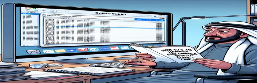 كيفية التعامل مع رسائل البريد الإلكتروني بدون موضوع