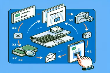 Hoe u een gecomprimeerde Excel-werkmap via e-mail verzendt