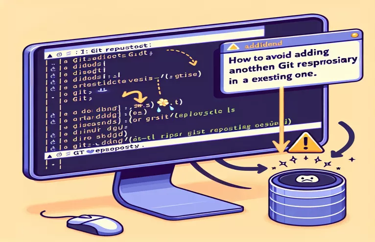 How Not to Create a New Git Repository Inside of an Already-Occurring One