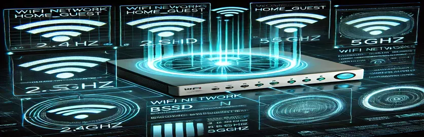 Trovare BSSID in una scansione WiFi dallo stesso router fisico